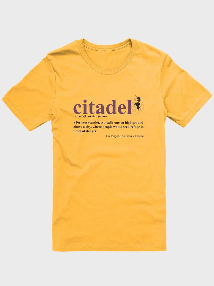 Supersoft T-Shirt with Citadel Definition In English product image (1)