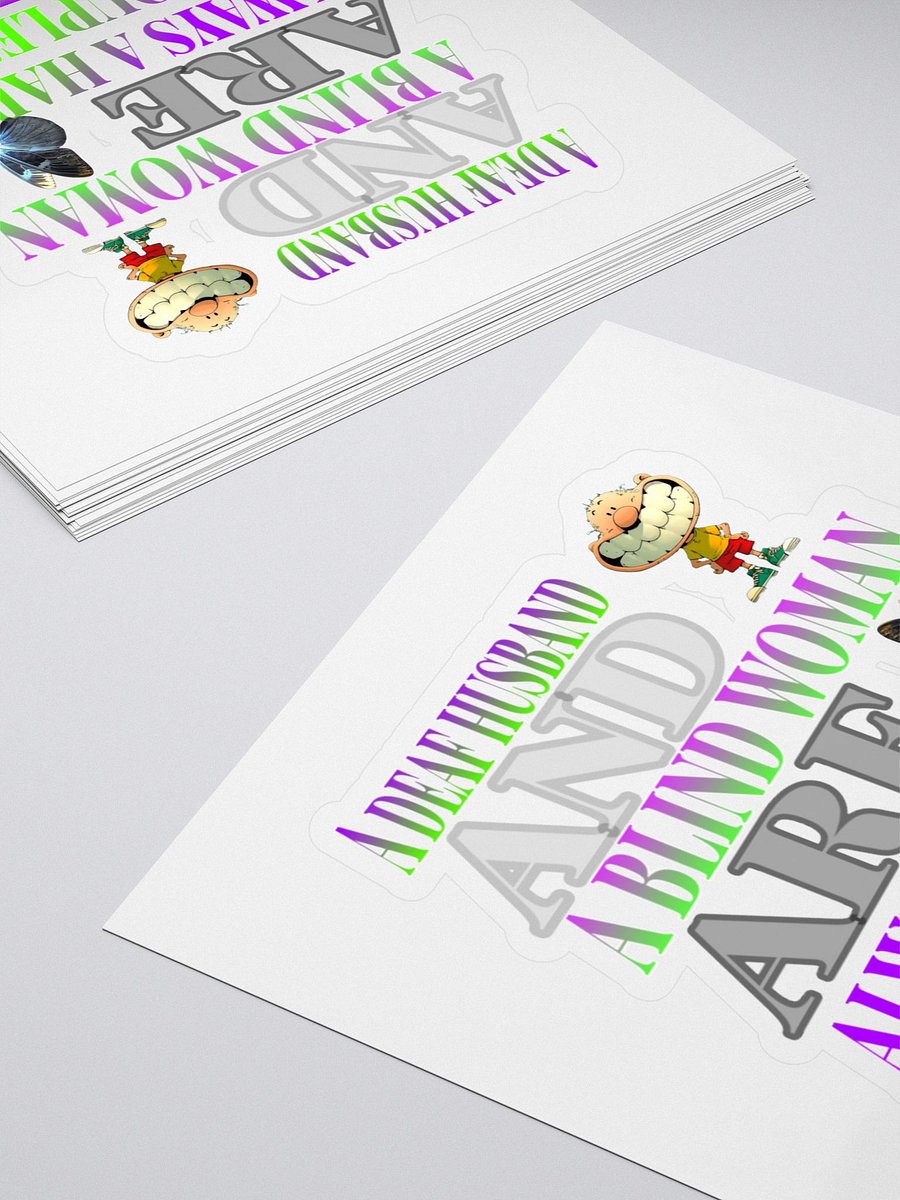 Unique Illustrated Kiss Cut Stickers product image (4)