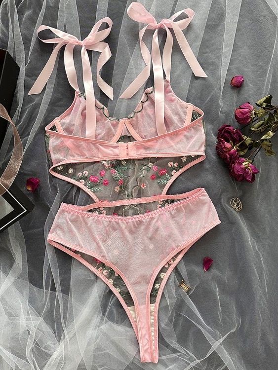 Floral teddy product image (2)