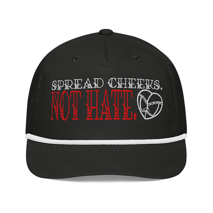 "NOT HATE" Rope Hat product image (1)