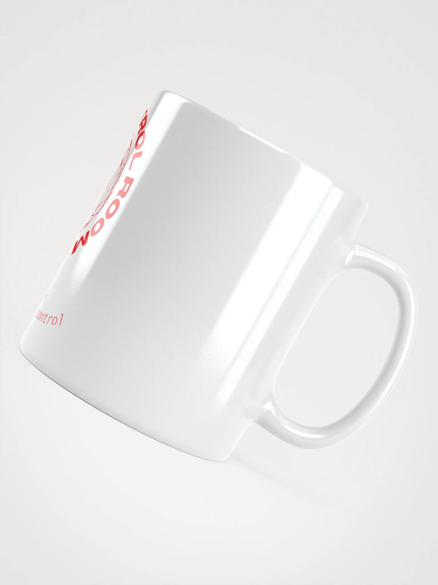 Logo mug white/red product image (4)