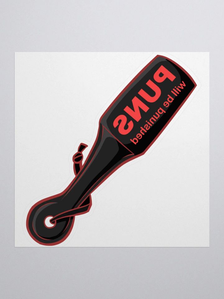 Puns Will Be Punished sticker 🇦🇺 🇨🇦 🇪🇺 🇺🇸 product image (1)