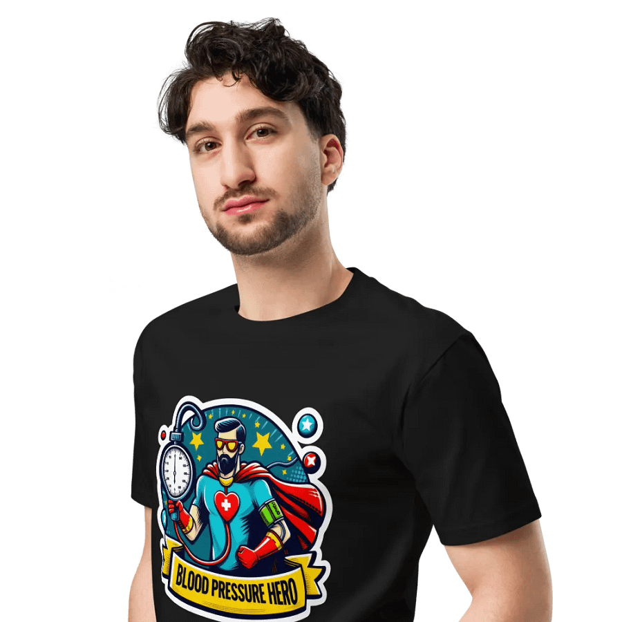 Blood Pressure Hero Unisex Tee product image (5)
