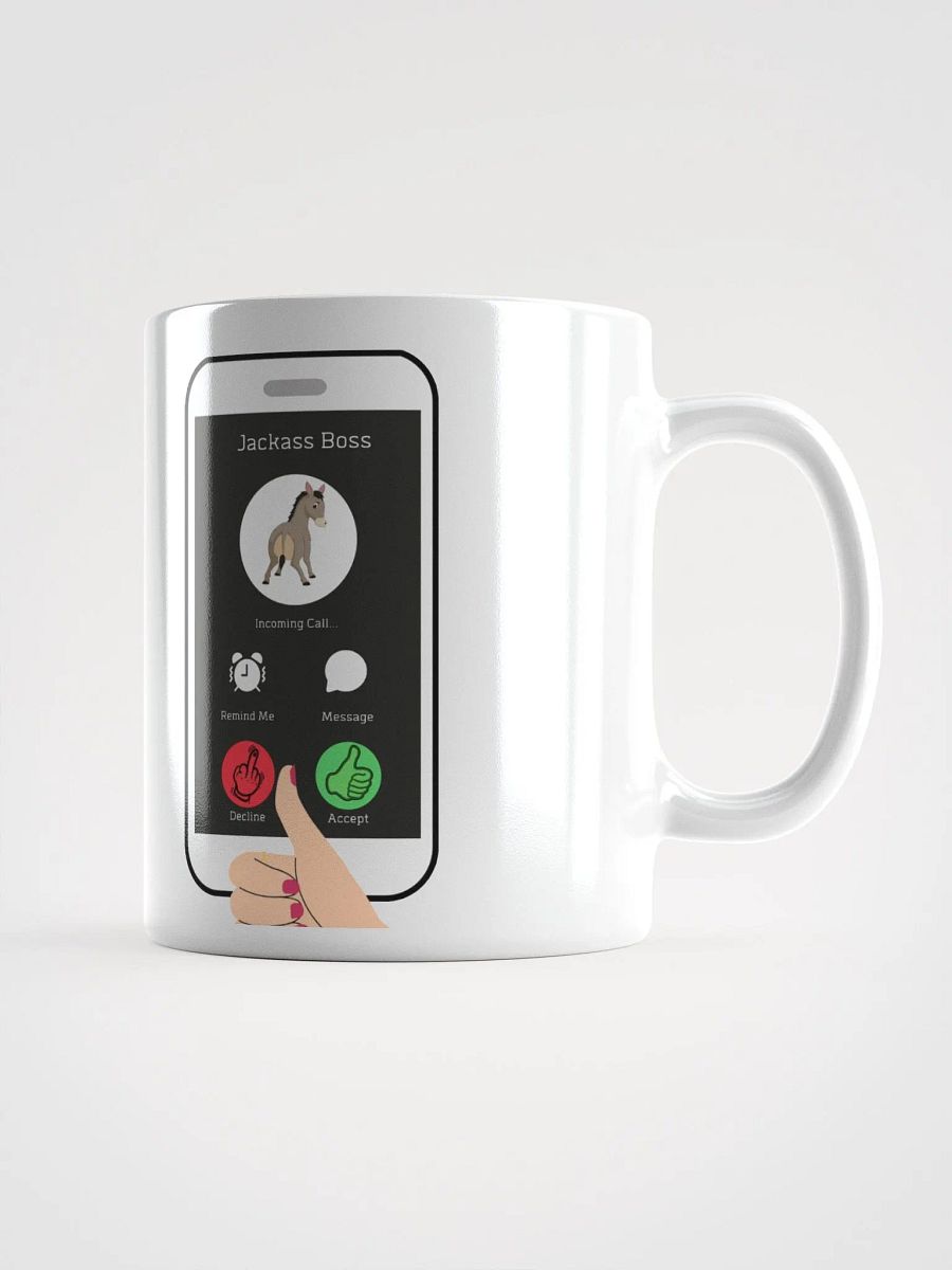 When The Boss Calls - White Mug product image (1)