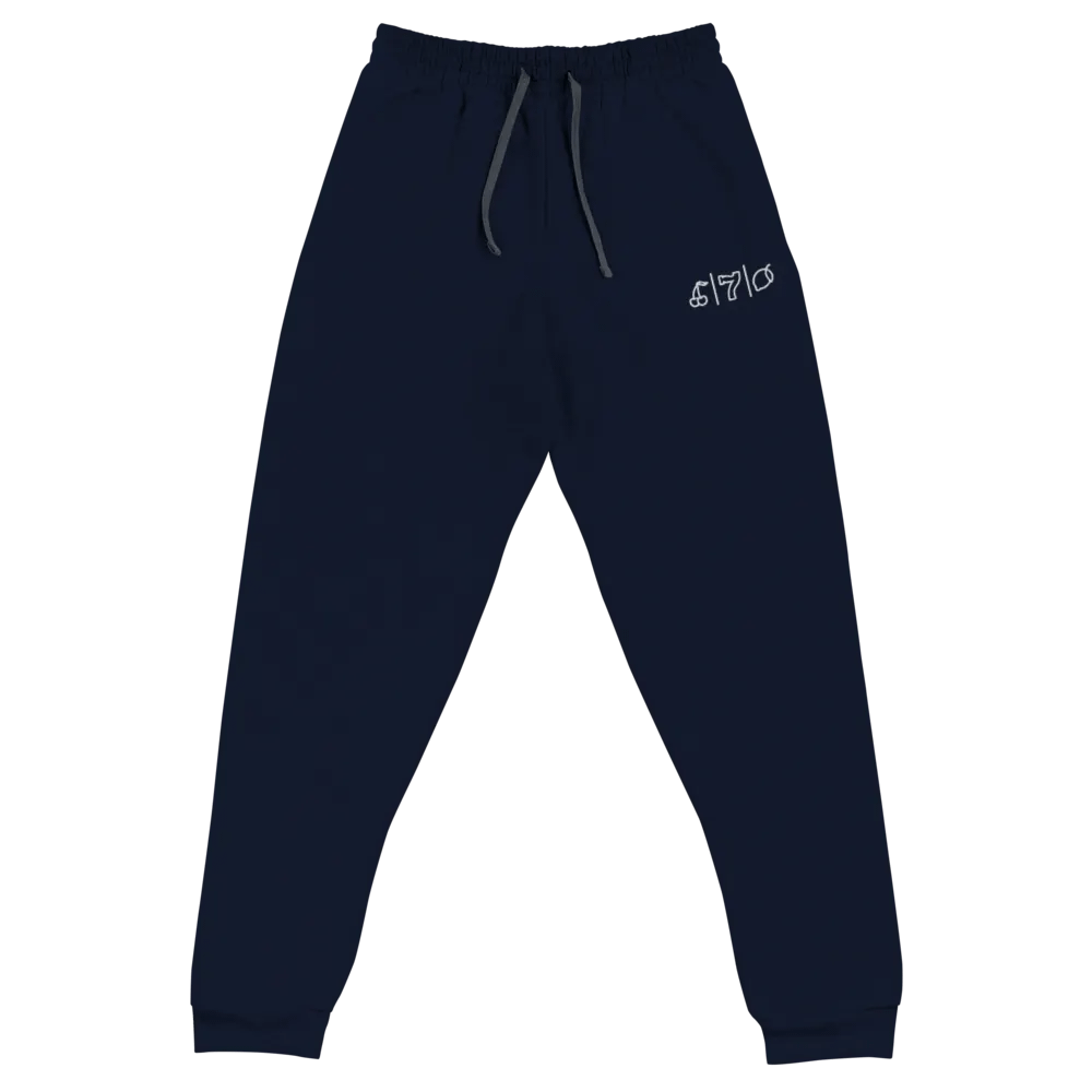 Cdog Spins Navy Stitch Joggers product image (1)