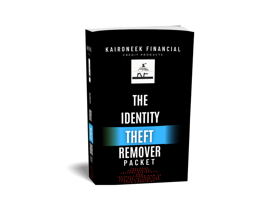 The Identity Theft Credit Fixer Packet product image (1)