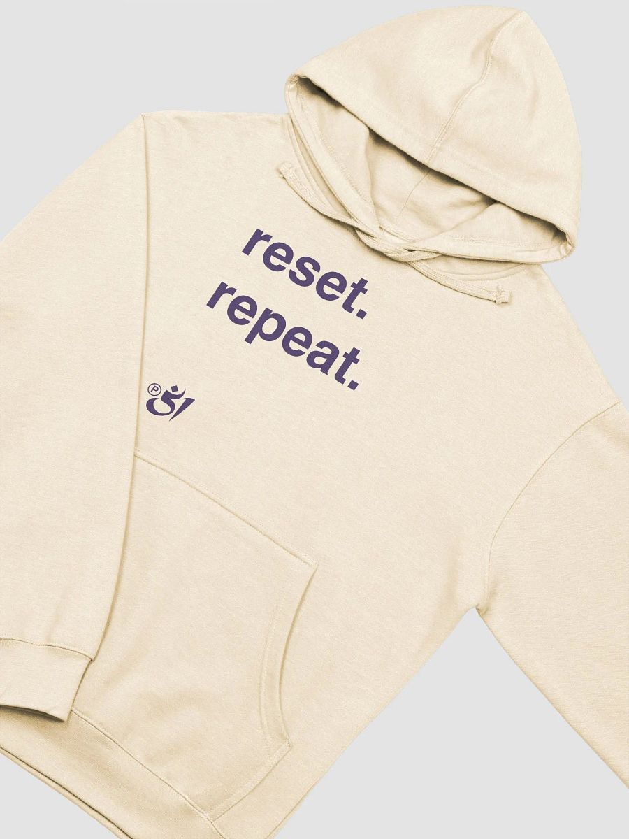reset. repeat. hoodie product image (3)