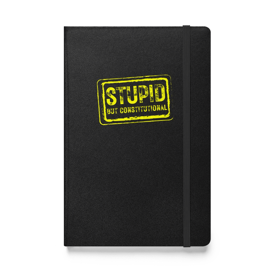Scalia "Stupid, But Constitutional" Stamp Hardcover Notebook product image (1)
