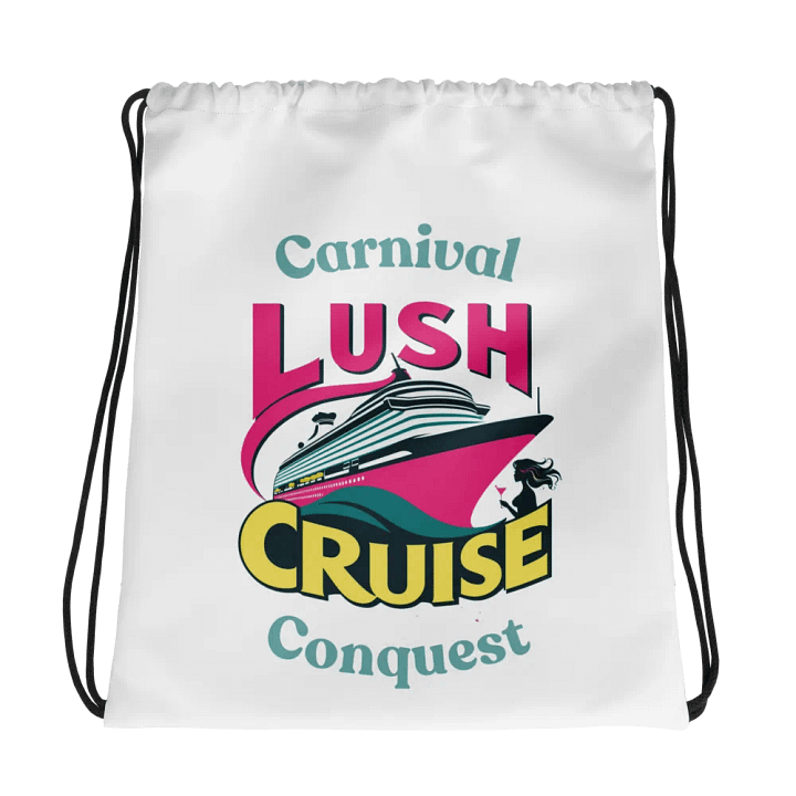 LUSH CRUISE All-Over Drawstring Adventure Bag product image (1)