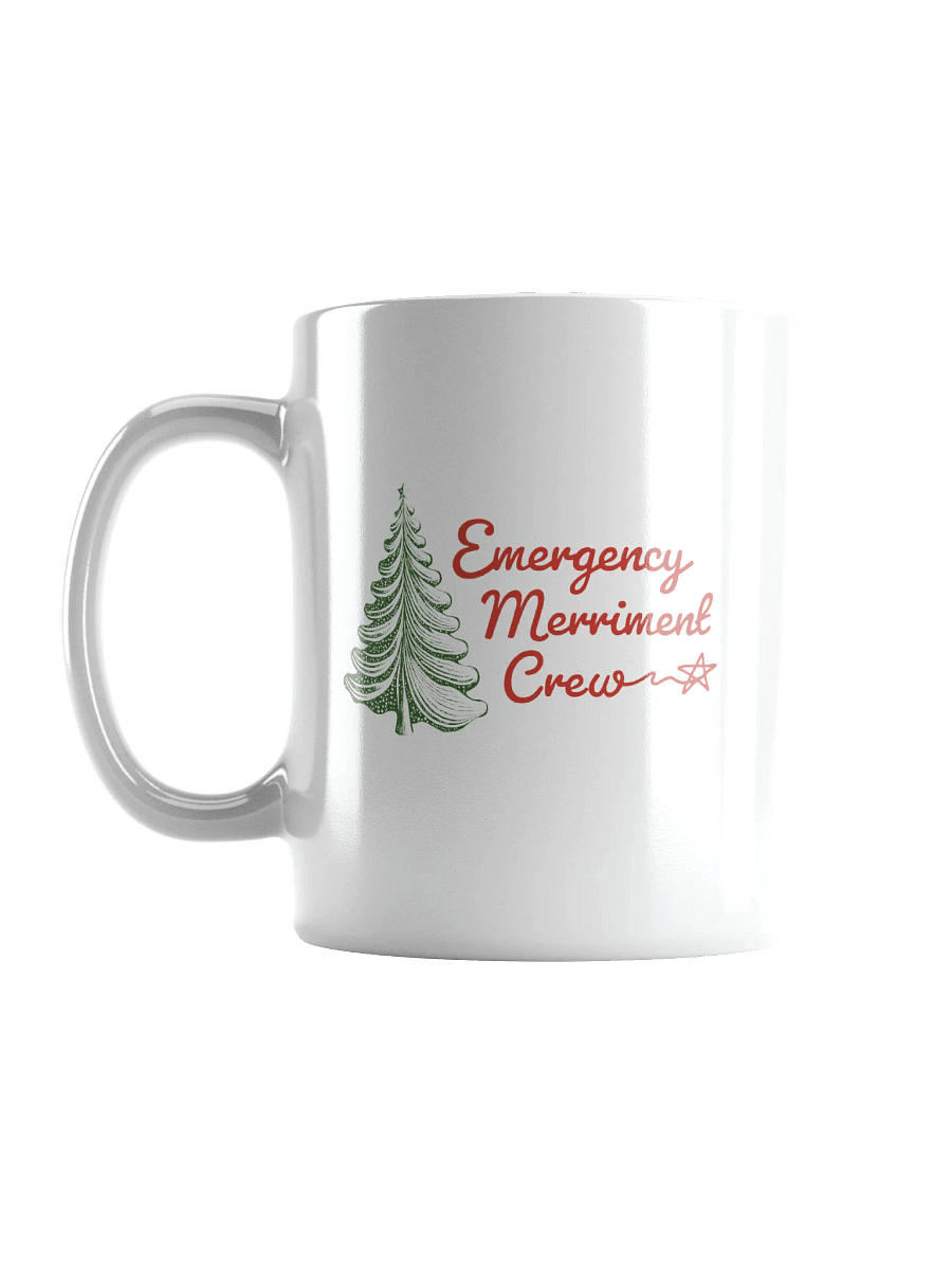 Emergency Merriment Crew Mug - Right Handed product image (2)