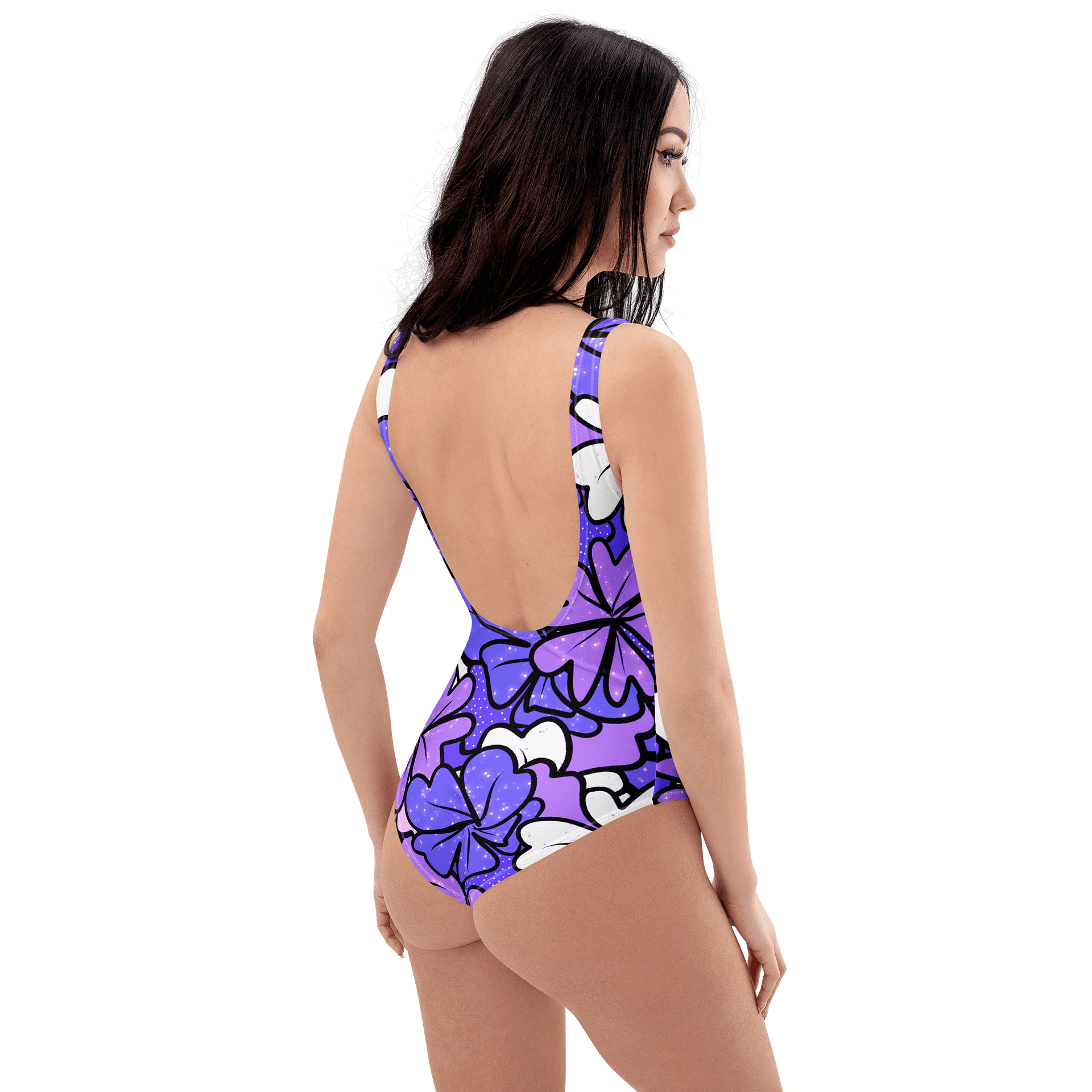 Lavender Bloom All-Over Swimsuit product image (8)