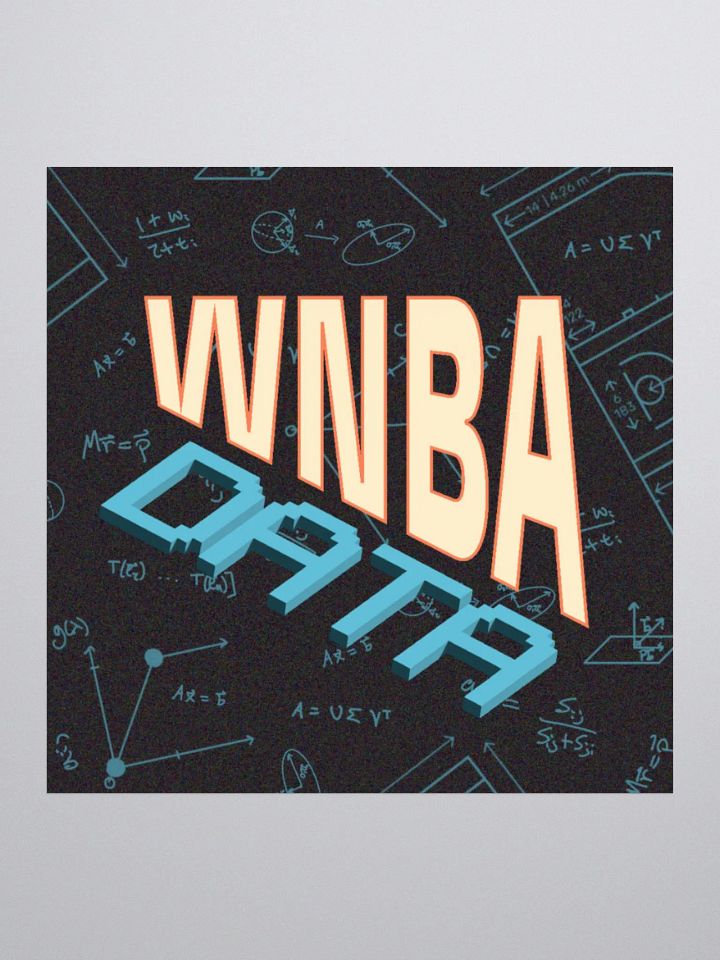 WNBADATA Square Sticker product image (1)