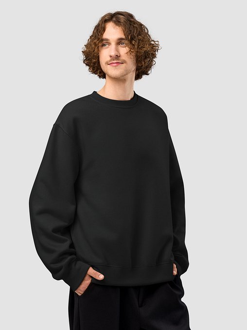 Photo showing Bella+Canvas Unisex Oversized Heavyweight Sweatshirt