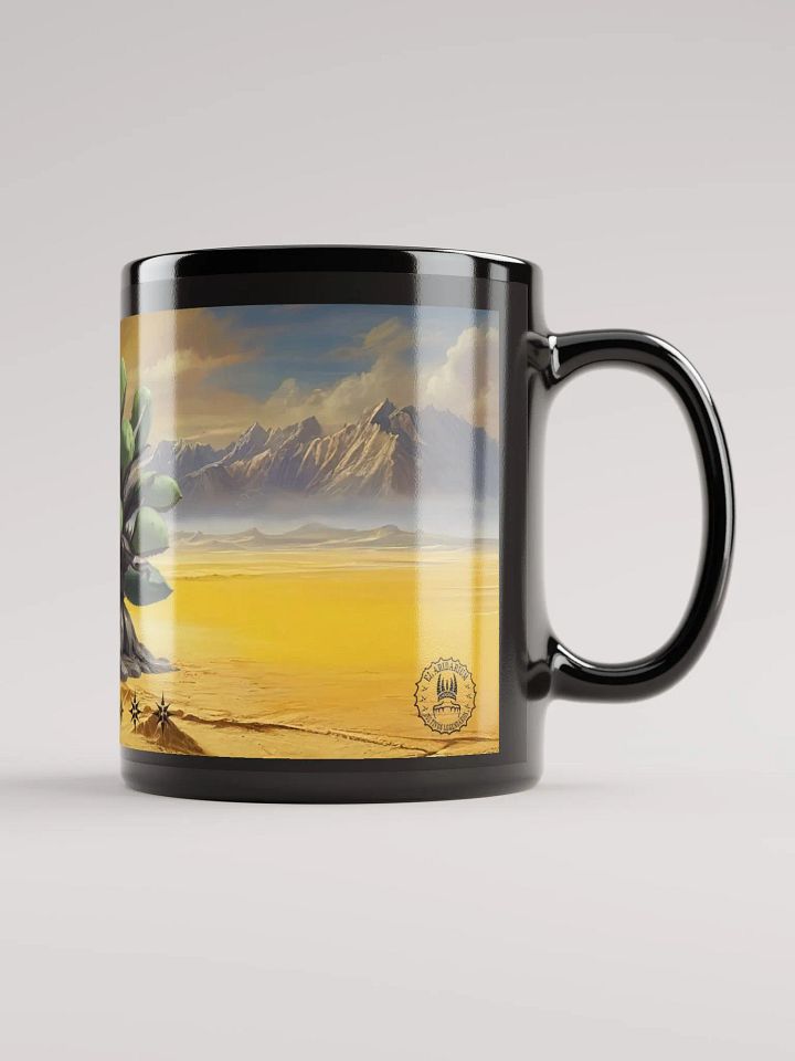 Desert Oasis Ceramic Coffee Mug - Vibrant Cactus Design Magnocereus aridensis product image (2)