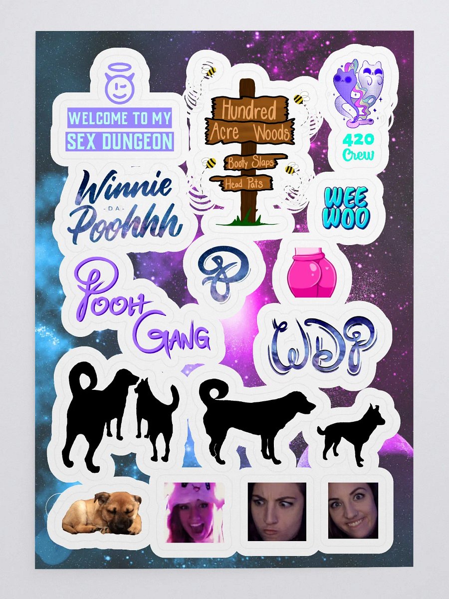 Pooh Gang Sticker Sheet product image (3)
