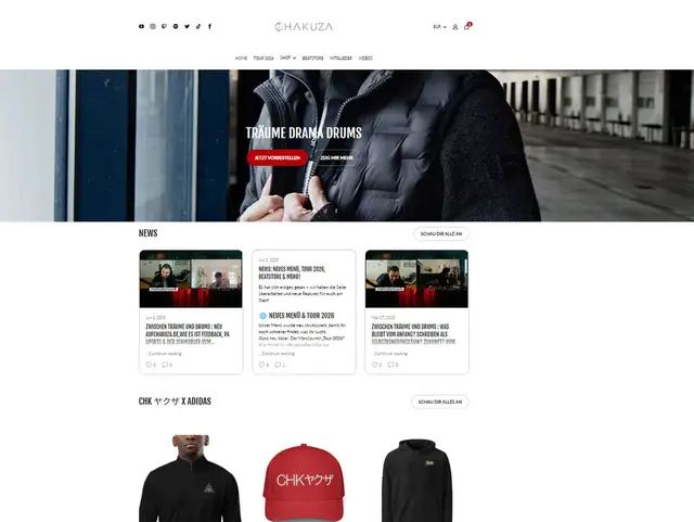 Auf www.chakuza.de gibt’s ein paar neue Sachen – für Frauen, Männer und jetzt auch was ganz Besonderes: CHAKUZA X ADIDAS – nur für kurze Zeit online. Außerdem haben wir die Seite ein bisschen aufgeräumt: Menü überarbeitet, Sortierung angepasst, damit ihr schneller findet, was ihr sucht. Und weil ihr uns so stark supportet, konnten wir was klar machen: 15 % Rabatt auf alle Klamotten 🔑 Code: CHK15 (geht nur für kurze Zeit) Danke für euren Support. 👉 www.chakuza.de #Chakuza #Adidas #Rabatt #CHK15