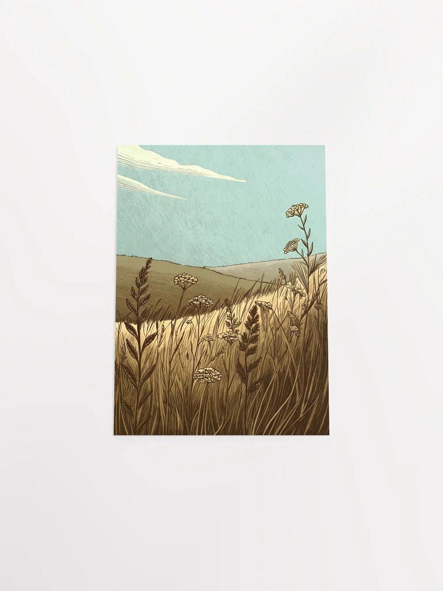 Serene Grasslands Matte Poster product image (7)