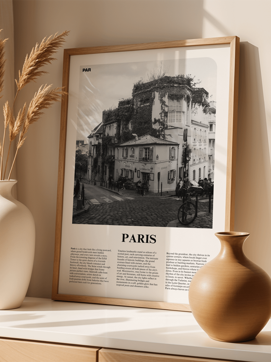 Paris 04 Newspaper Poster product image (3)