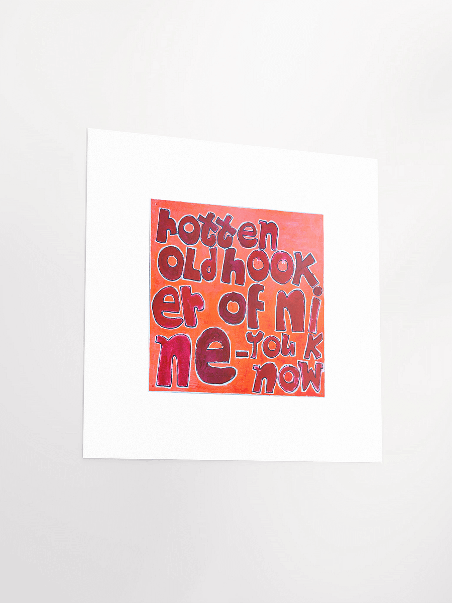 Rotten Old Hooker Print product image (4)