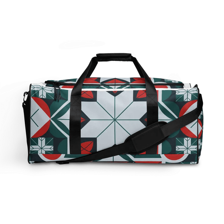 Kaleidoscope patterned All-Over Print Duffle Bag product image (1)