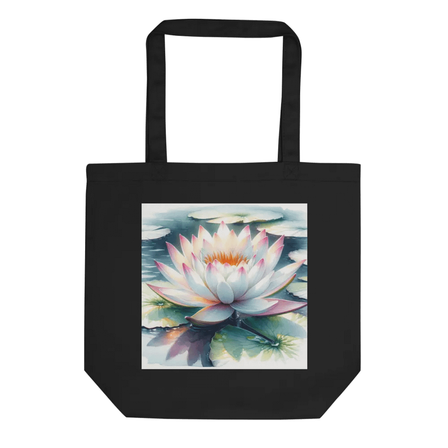 Eco Friendly Woodland Waterlily Tote Bag product image (3)