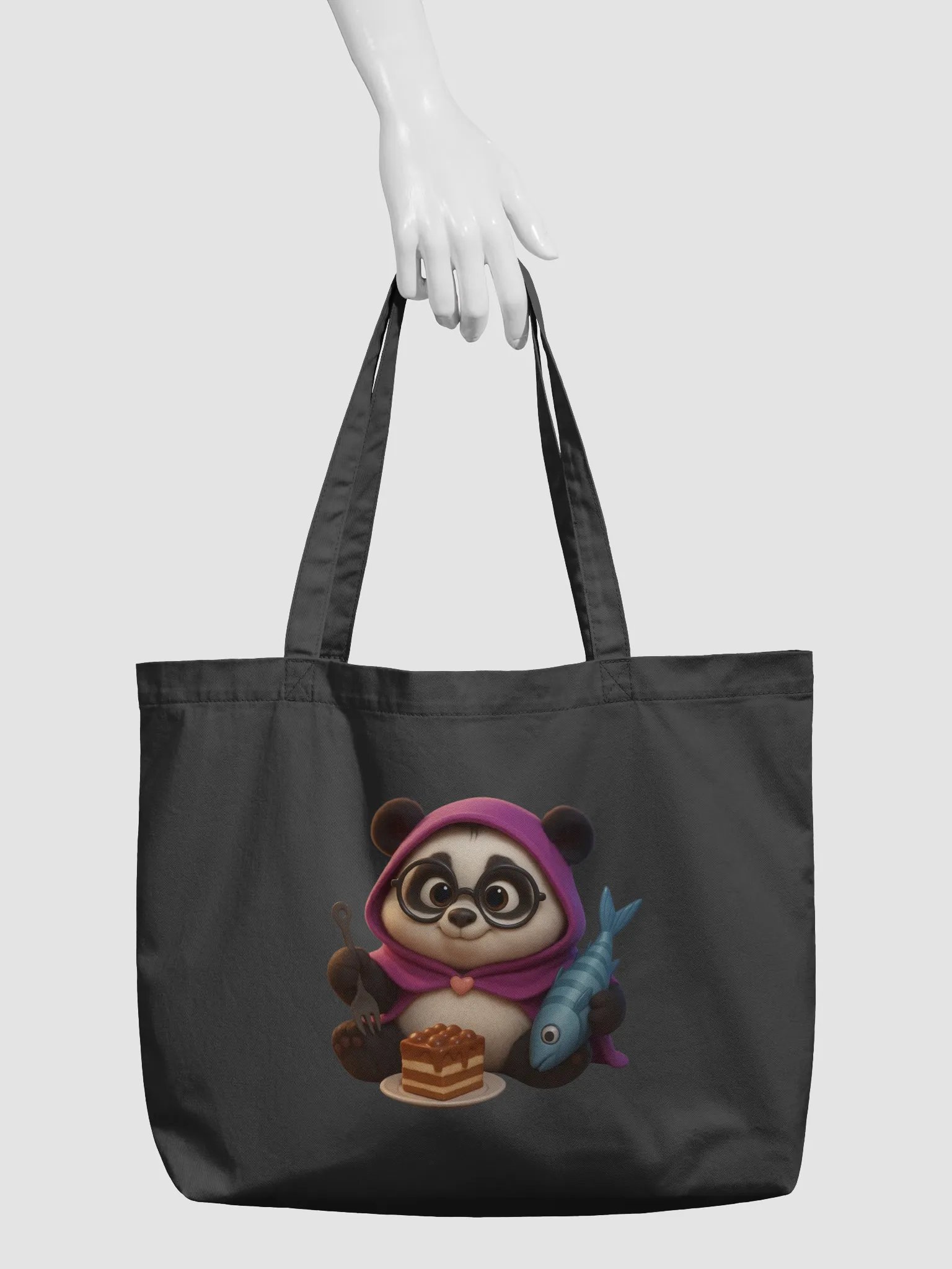 Yummy Panda - Organic Cotton Tote product image (6)