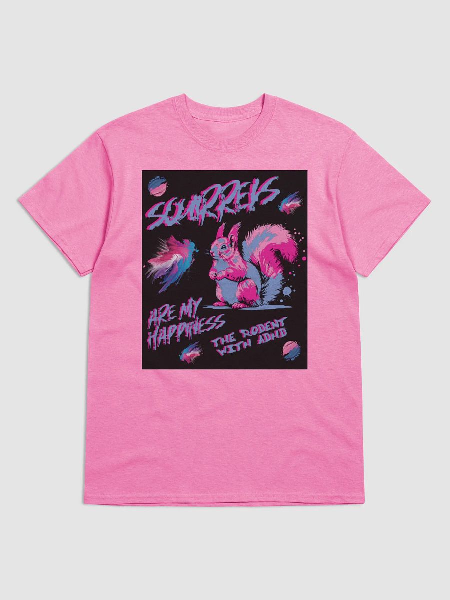 SQUIRRELS ARE MY HAPPINESS SUPERSOFT TEE product image (1)