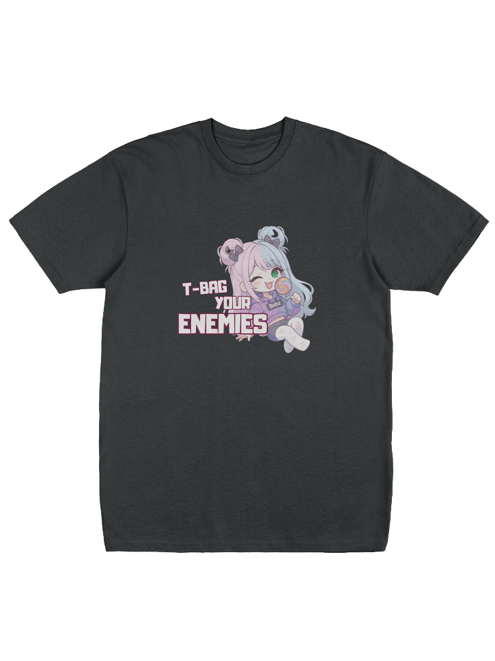 Playful Pastel Anime Tee - T-Bag Your Enemies product image (3)