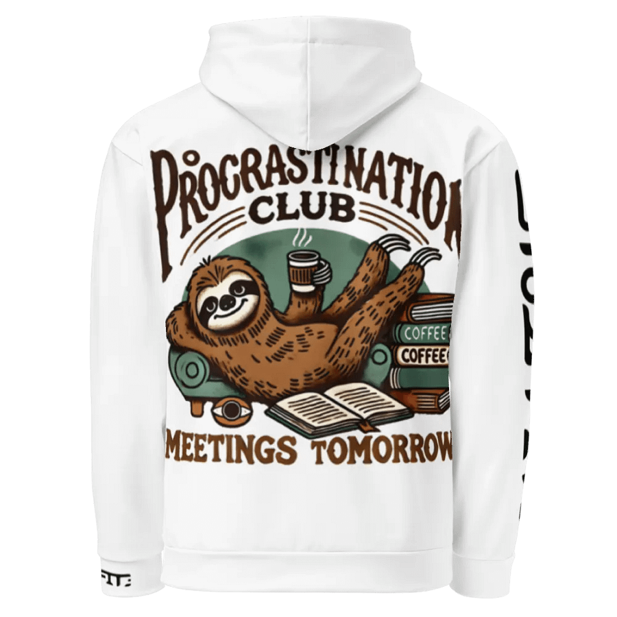 Procrastination Club - Recycled Hoodie product image (3)