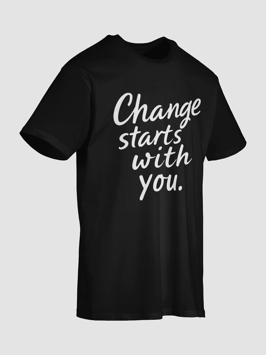 Change Starts With You – Inspirational Leonardo DiCaprio Quote T-Shirt for True Fans Who Believe in Making a Difference product image (7)