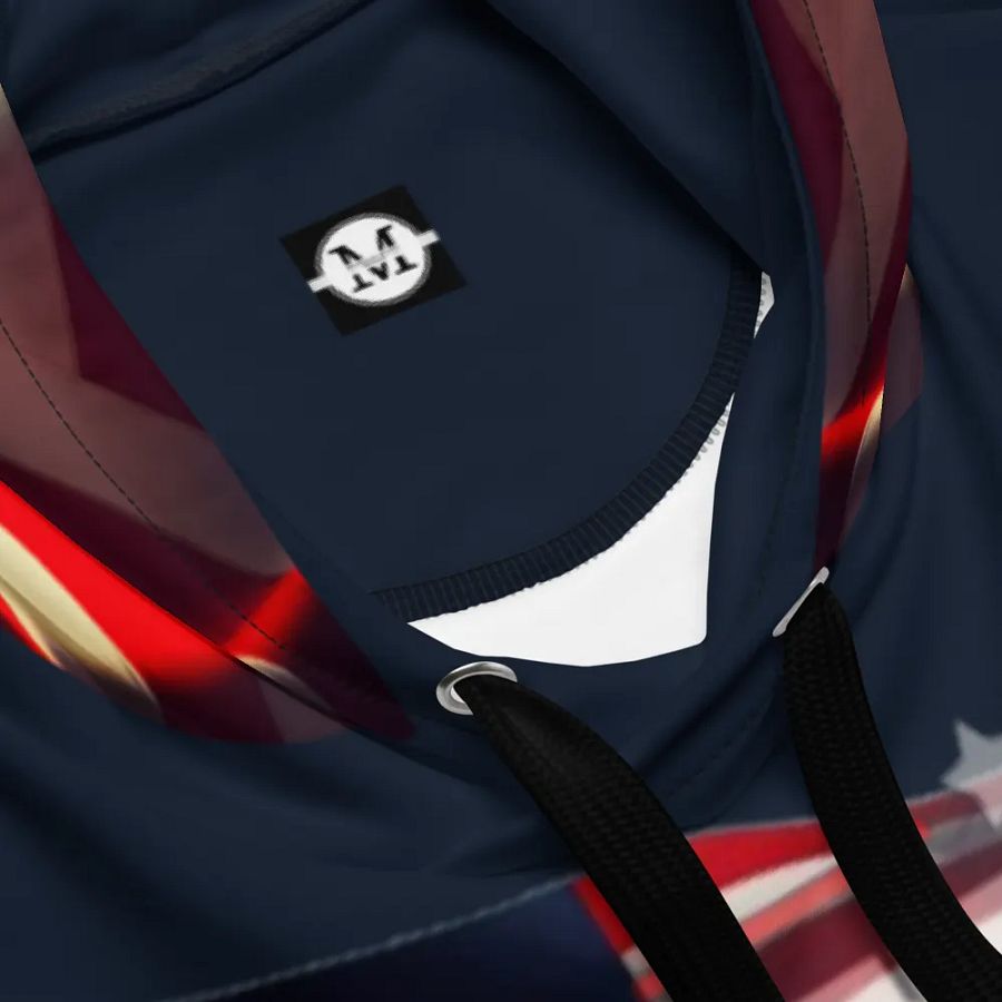 Trump 2024 Patriotic Flag Hoodie product image (5)