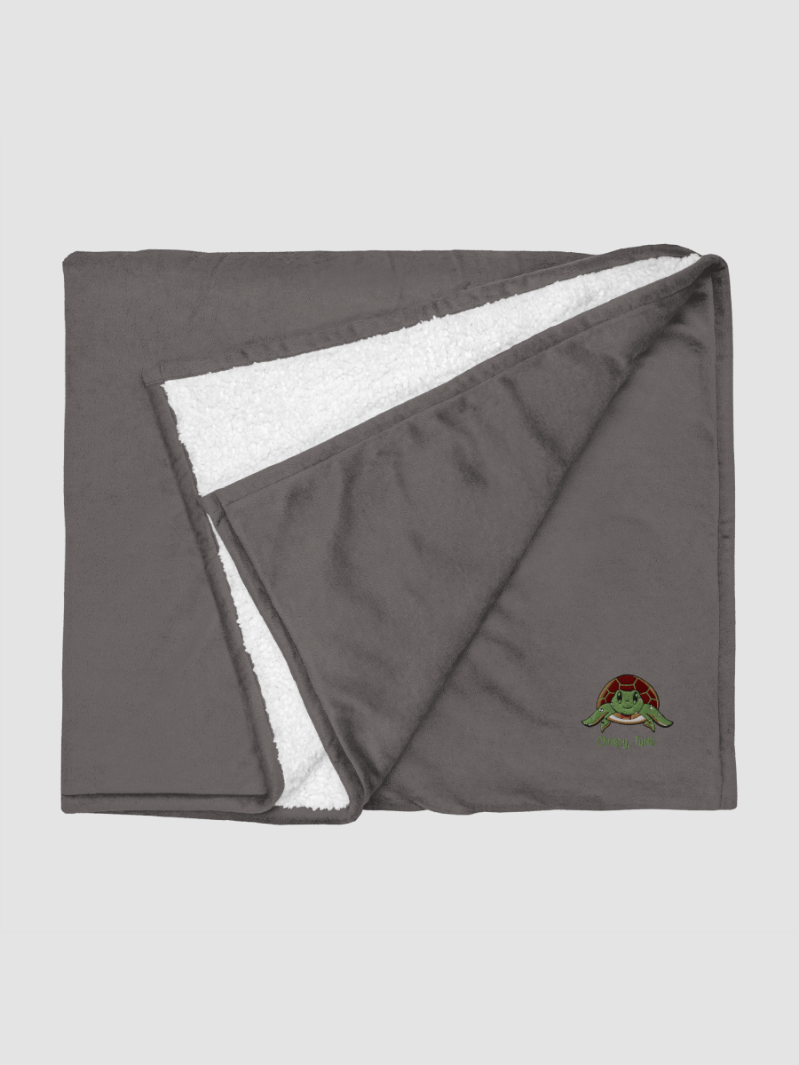 [chrispy_turtle] Port Authority Embroidered Premium Sherpa Blanket product image (3)