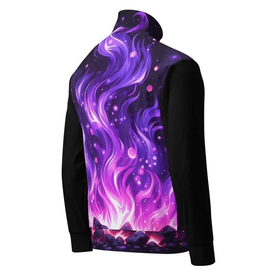 Mystical Flames Recycled Track Jacket | Ai Design product image (2)