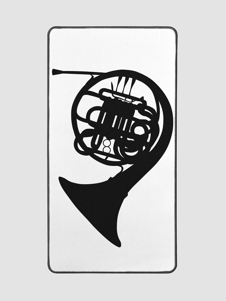 Large French Horn Desk Mat product image (2)