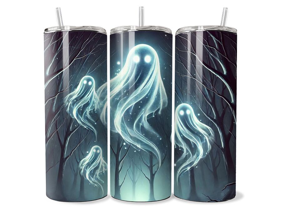 Ethereal Ghosts in the Woods Tumbler - 20oz Stainless Steel product image (1)