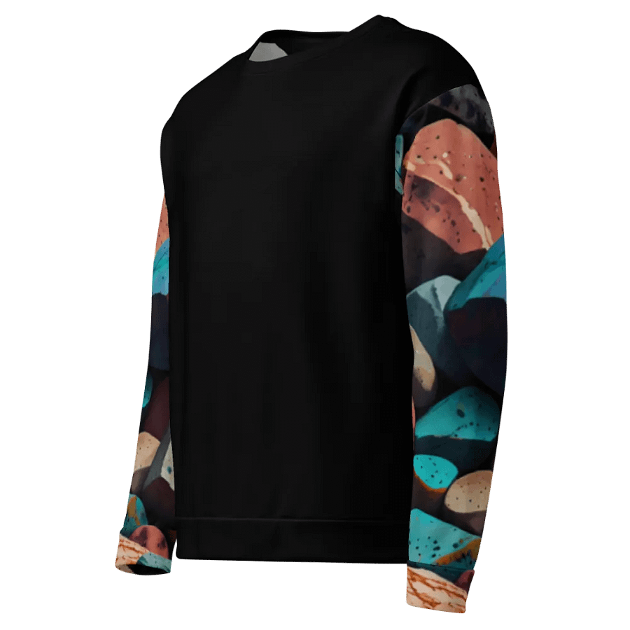 Multicolor Rocks Unisex Sweatshirt product image (5)