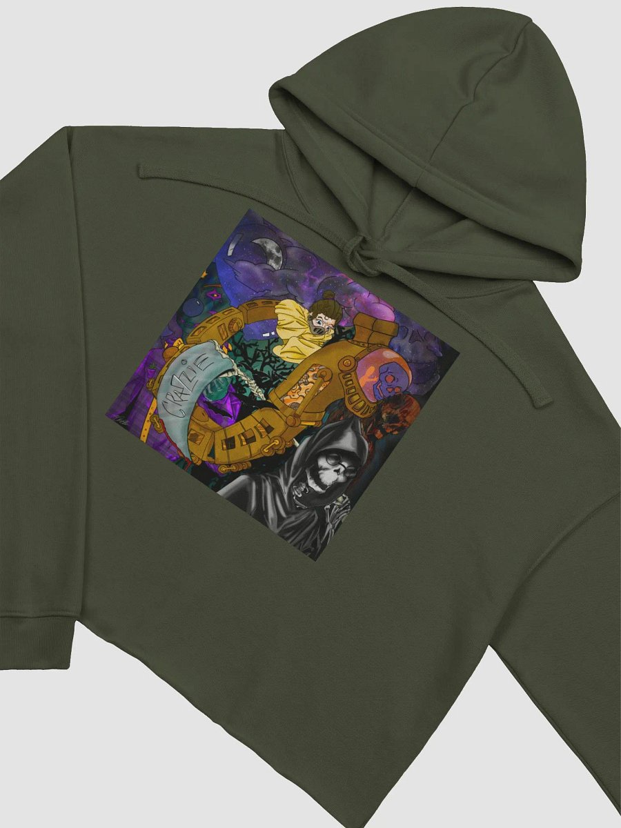 Crazzie Train Crop Hoodie product image (11)