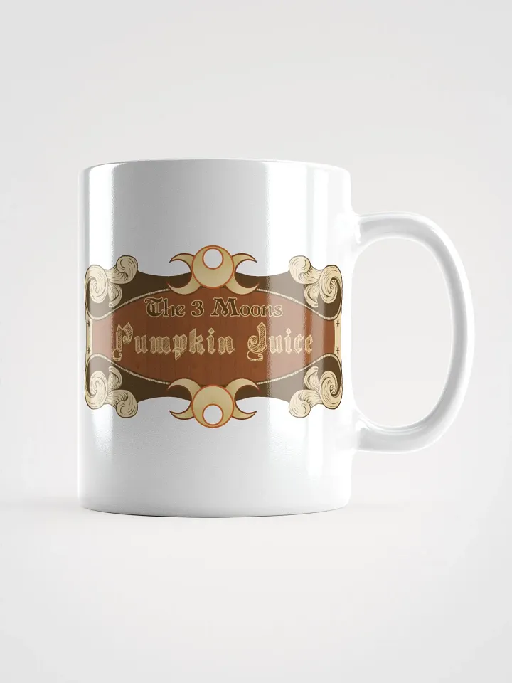 The 3 Moons Pumpkin Juice White Mug product image (1)