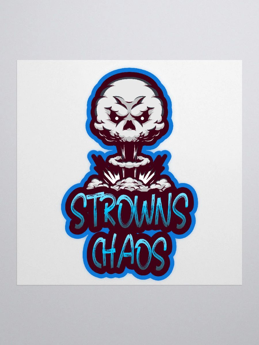 STROWNS CHAOS STICKER product image (2)
