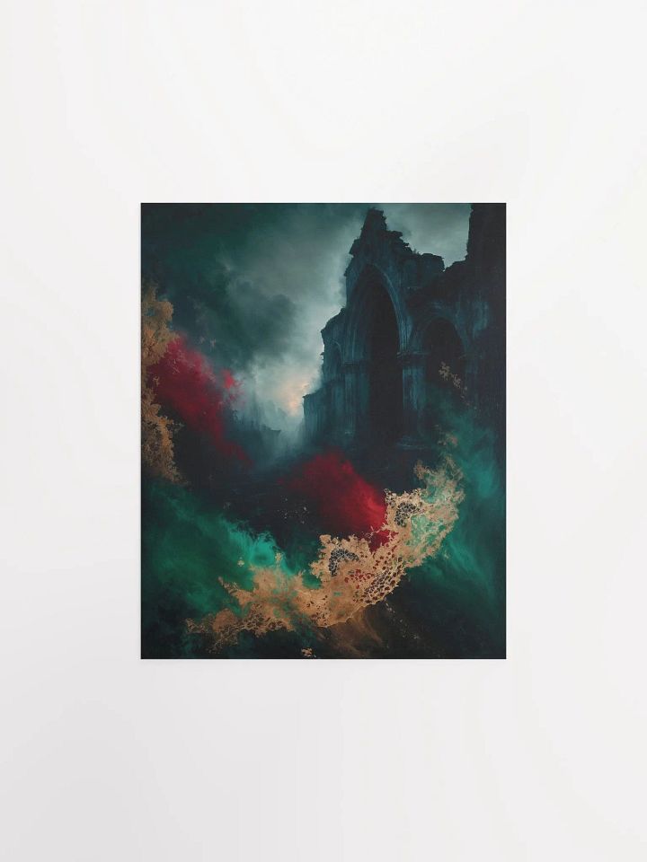 Ethereal Ruins Matte Poster product image (3)