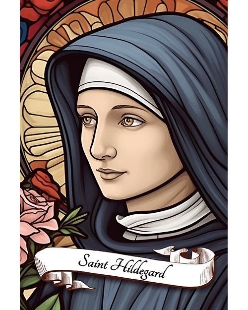 Saint Hildegard of Bingen Poster product image (1)