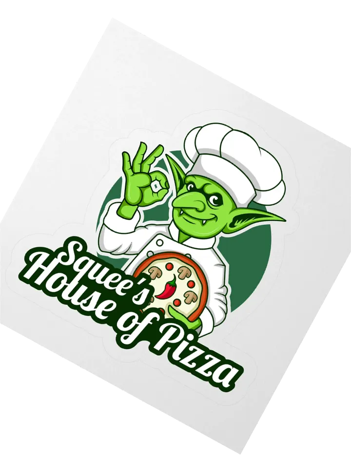 Squee’s House of Pizza Kiss-Cut Stickers product image (2)