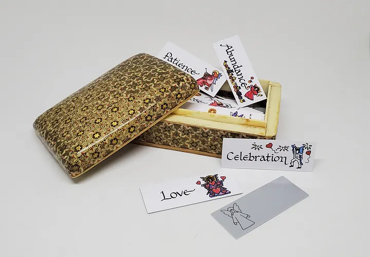 Vintage Star Box & Angel Cards product image (1)