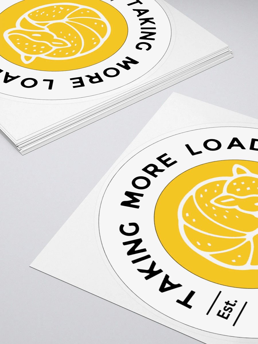 Taking More Loads - Sticker product image (4)