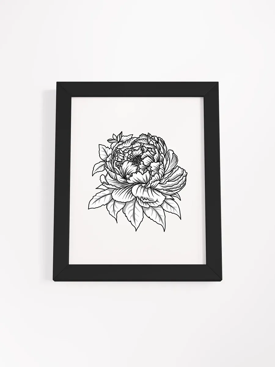 Elegant Peony - Original Botanical Print product image (1)