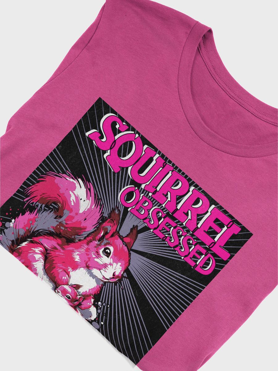 Squirrel Obsessed Pink Tee product image (5)