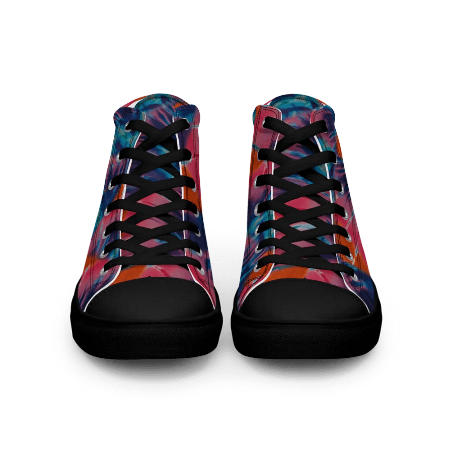 Tie-Dye High Top Canvas Shoes product image (4)