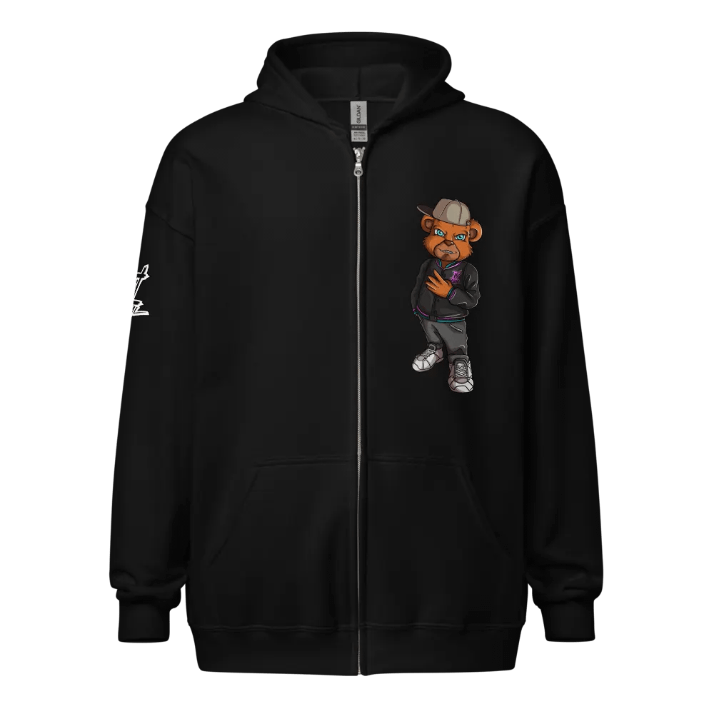 Standing Bear Gildan Unisex Heavy Blend Zip Hoodie product image (1)