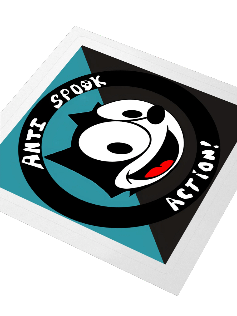 “Anti-Spook Action!” - Sticker product image (3)