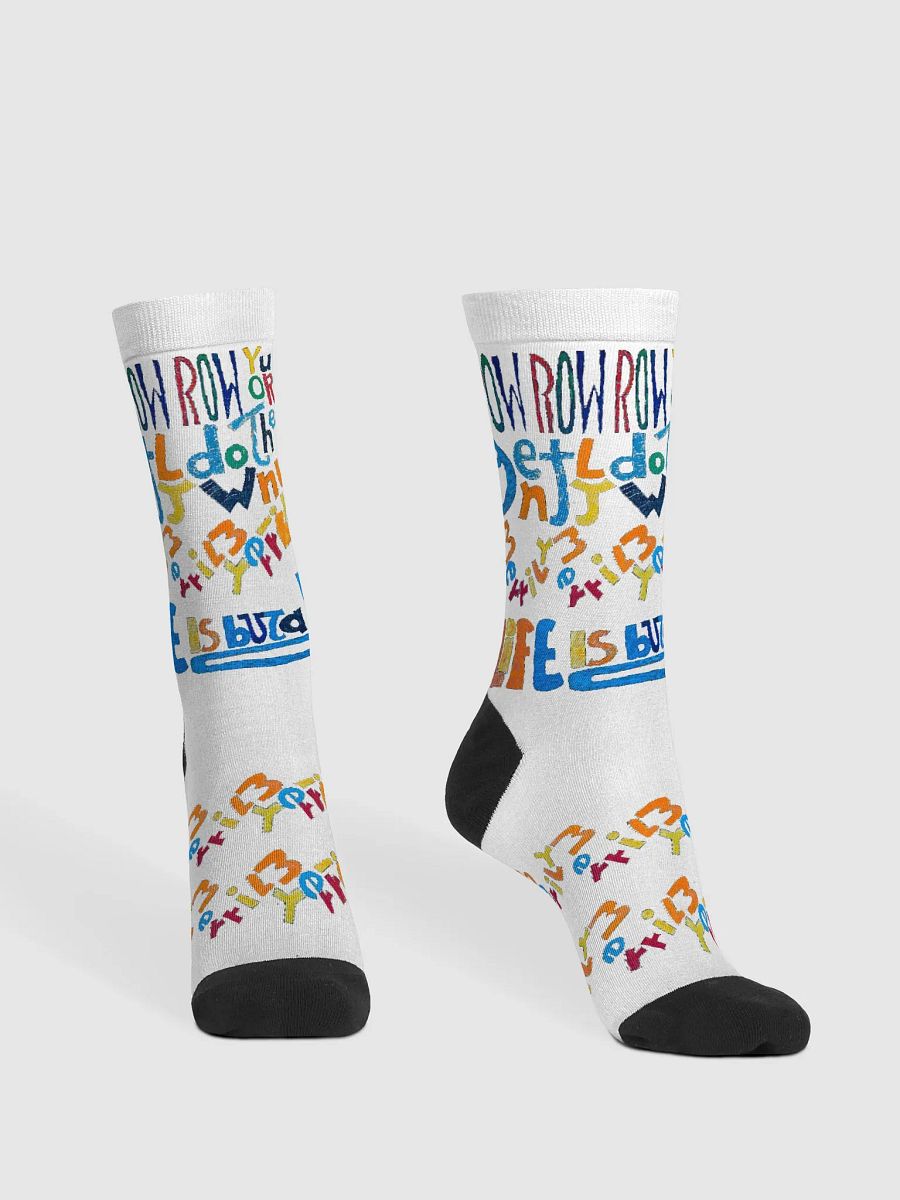 Row Row Row Your Boat Crew Socks product image (4)
